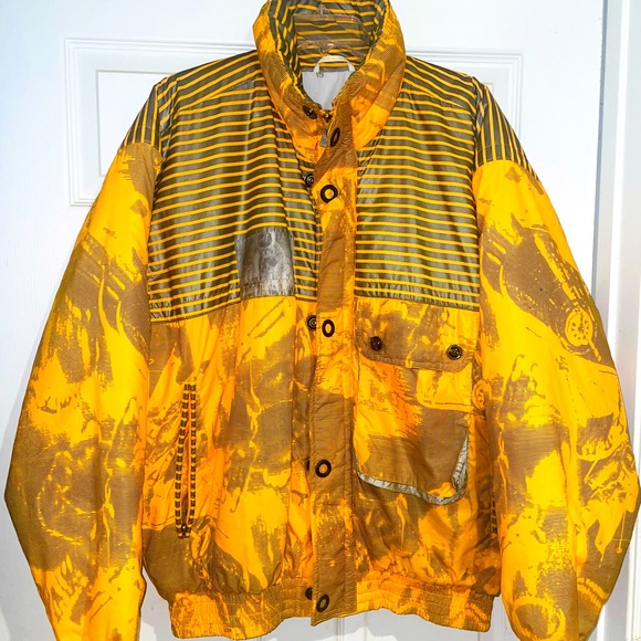 Vintage Other - VTG Lutha Astronaut Orange Ski Jacket Mens Size 50 SUPER RARE